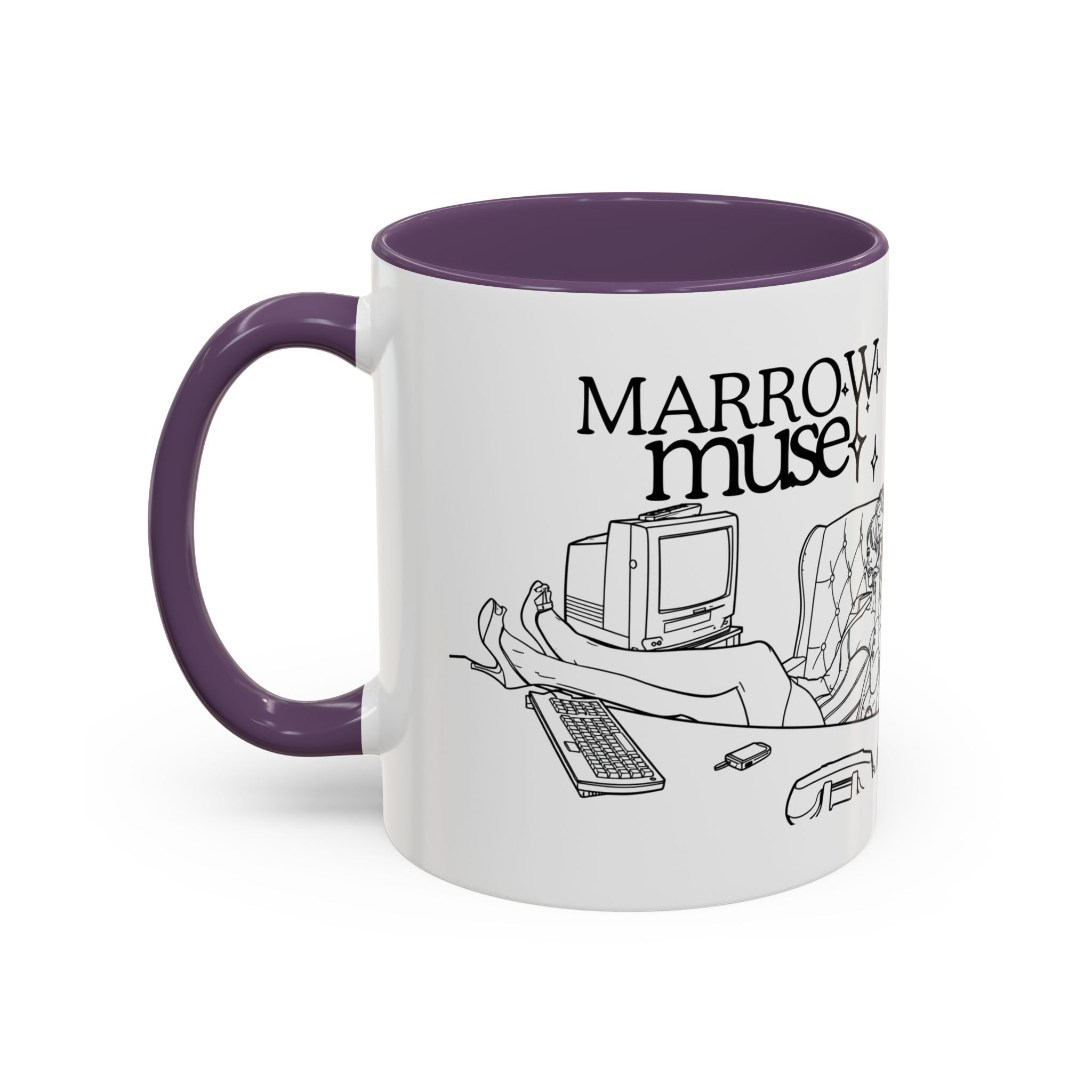Just an Artist —Original Illustration Accent Mug