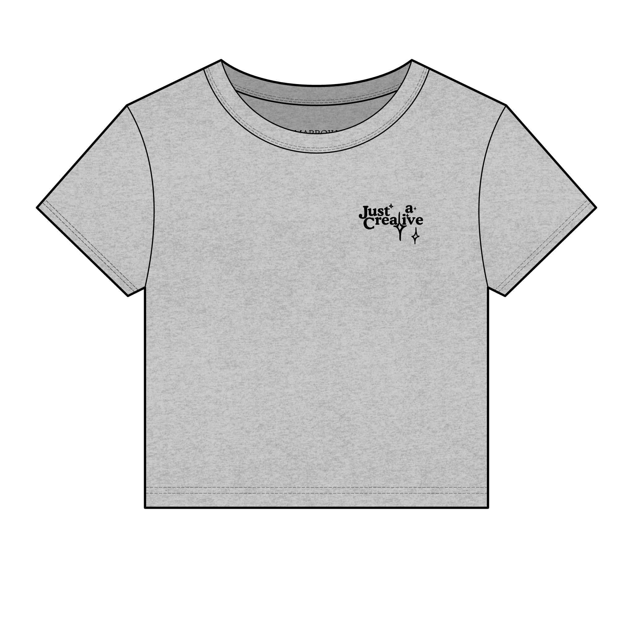 Just an Creative —  Women's Micro Rib Tee