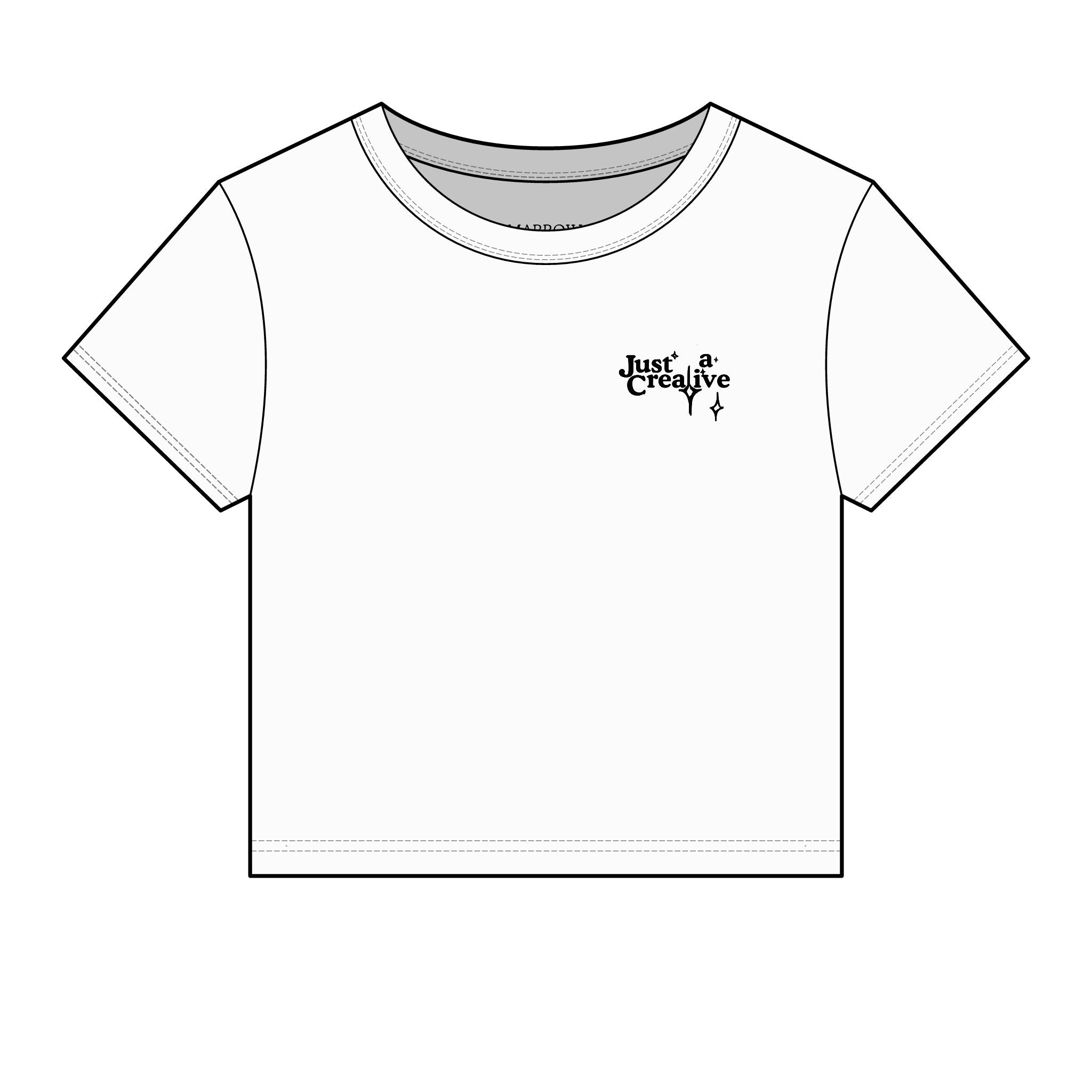 Just an Creative —  Women's Micro Rib Tee