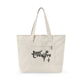 Just a Creative — Zippered Eco Tote