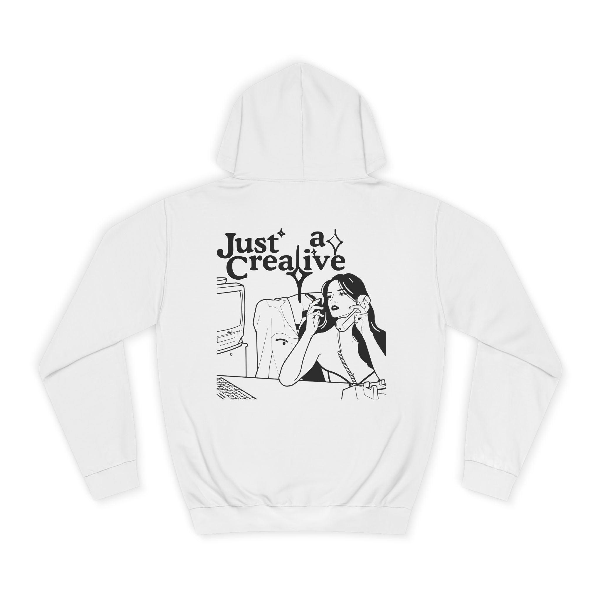 Just a Creative — Original Graphic  Pullover Hoodie